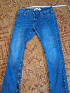 Levi's Women's Slim Straight Blue Jeans (Jea073)